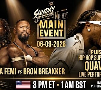 فيلم WWE Sunday Night’s Main Event 6.09.2026 مترجم