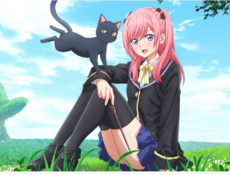 انمي Kuroneko to Majo no Kyoushitsu الحلقة 1 مترجمة